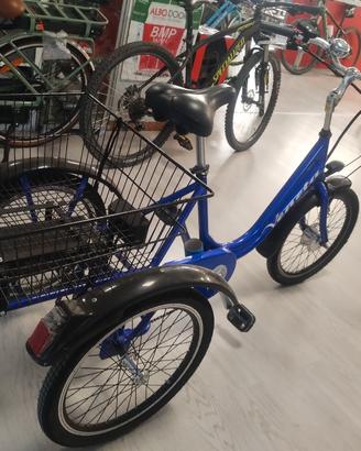 Triciclo per adulti pedalata assistita