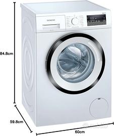 Lavatrice Siemens WM14N128 iQ300, 8 kg, 1400 giri