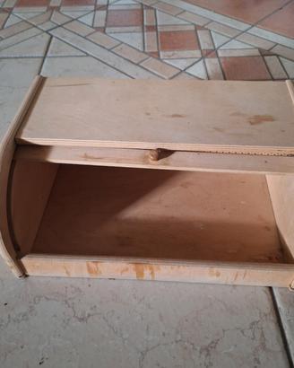 portapane in legno