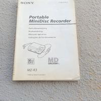 Sony  minidisk mz-r3