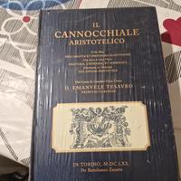 Libro " Il cannocchiale aristotelico "