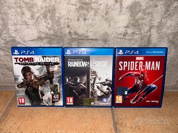 Giochi fisici ps4