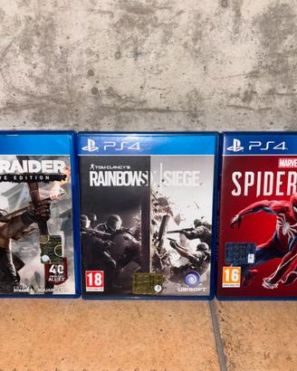 Giochi fisici ps4