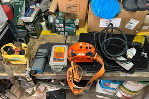 Kit radiocomando e centralina e comando a filo