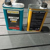 2 latte olio da collezione Syneco Montero corse