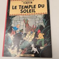 Fumetto Tintin Le temple du soleil (in francese)