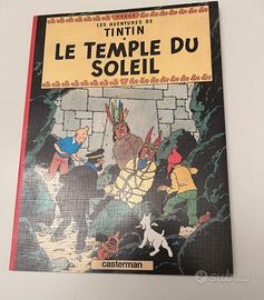 Fumetto Tintin Le temple du soleil (in francese)