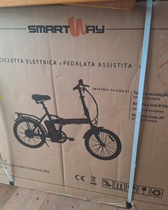 bicicletta elettrica assistita smartway f2 l4s2 81