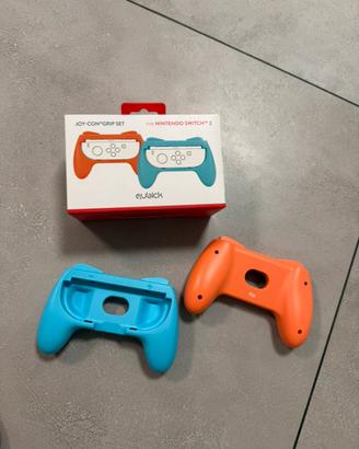 Qubik joy-con Grip set nintendo switch 2 nuovo