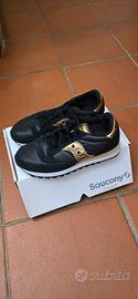 SAUCONY DONNA NERO ORO  38