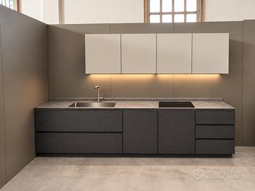 CUCINA DI DESIGN – ROVERE GRAFITE