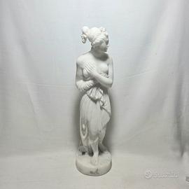 Scultura in Marmo Alabastrino Venere  Italica XIX