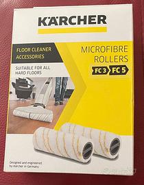 Karcher 2 rulli ricambio fc3 fc5