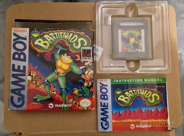 BATTLETOADS GAME BOY con scatola e libretto!