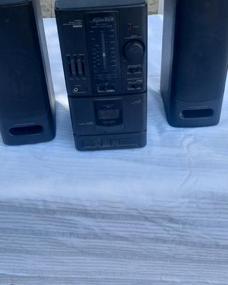 Stereo Vintage Supertech con Casse – Anni 80/90