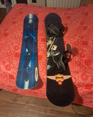 tavole da snowboard e porta tavole da auto