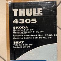 Barre portatutto SEAT LEON, TOLEDO, SKODA OCTAVIA