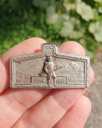 Kappenabzeichen JR67 KUK Ww1 Austria cap badge 
