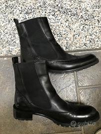 Stivali tronchetto pelle n. 38 Calpierre