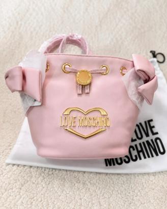 Borsa Love Moschino rosa nuova