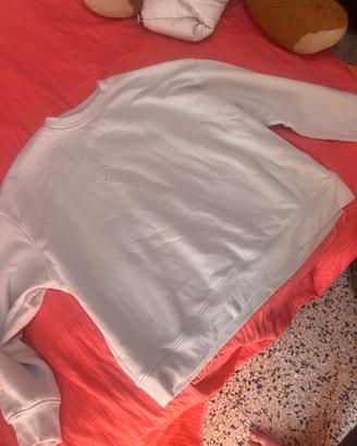 Felpa primark sul bianco/grigio