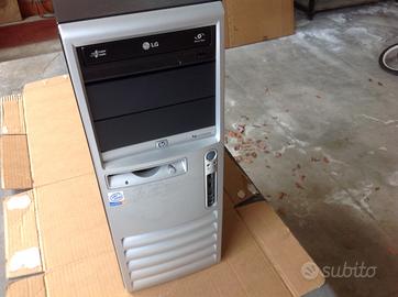 Pc +monitor Scanner+ stampante+altro, schede+altro