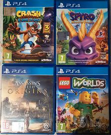 Ps4 videogiochi 