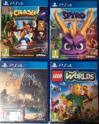 Ps4 videogiochi 