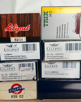 Liliput Trix DRG HO Reichsregierungszug 17 pezzi