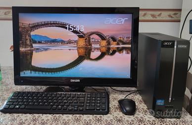 PC Acer i5 quad core 8GB 1TB HDMI Windows 11.