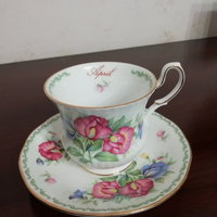 Tazza da tè, Queen's Fine Bone China, Aprile