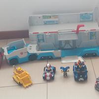 PAW Patrol - Camion + personaggi e veicoli 