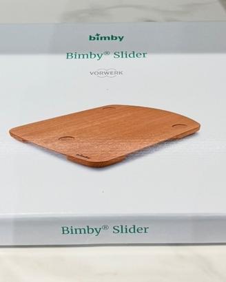 Base Scorrevole Bimby TM5 e TM6 Legno Naturale