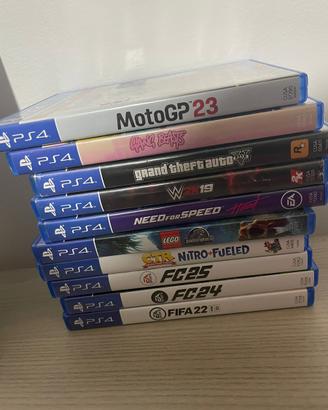 Playstation 4 più giochi