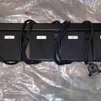 Pedali effetti musicali chitarra tastiera fisarmon