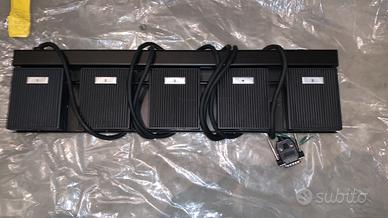 Pedali effetti musicali chitarra tastiera fisarmon