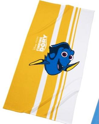 Telo mare + beauty case da mare Disney Pixar NUOVI