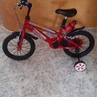 Bicicletta bambini tema cars