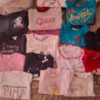 Lotto vestiti bambina