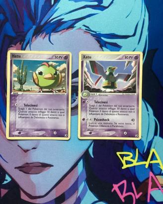 Caret Pokemon Natu e Xatu