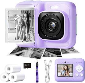 Macchina Fotografica Bambini Istantanea+3 Rotoli