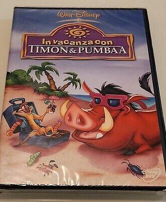DVD Disney In vacanza con Timon & Pumbaa NUOVO