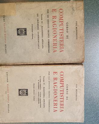 manuali di computisteria e ragioneria Hoepli 