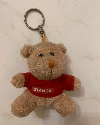 Portachiavi vintage orsetto peluche Standa