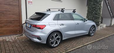 Barre portatutto Thule complete per Audi A3 2020