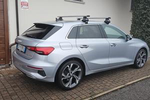 Barre portatutto Thule complete per Audi A3 2020