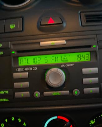 STEREO ORIGINALE FORD FIESTA 6000CD