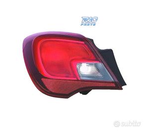 FANALE SINISTRO PER OPEL CORSA E 3P 15-19 BIANCO R