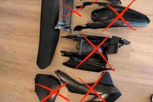 Serbatoio e sella ktm exc sx