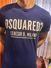 t-shirt dsquared2 14y blu